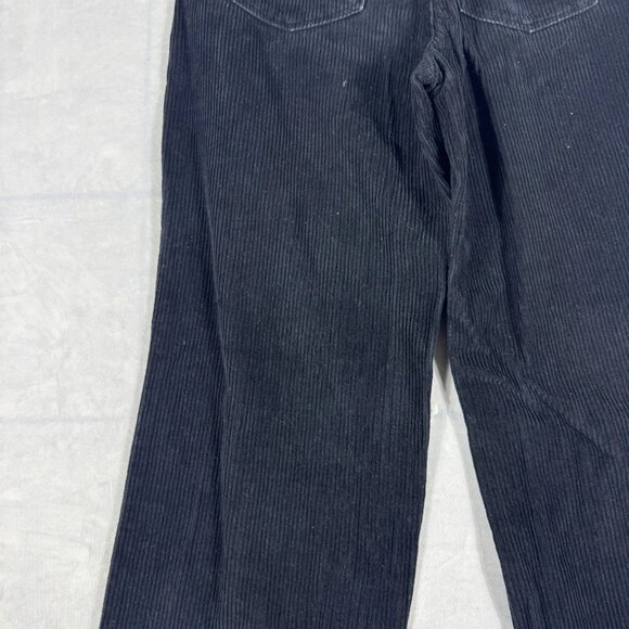 Vtg Empyre Tori Skate Pants Womens Black Corduroy Straight Leg Outdoor Size 0 - Picture 5 of 16